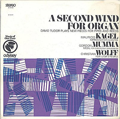 David Tudor - A Second Wind For Organ - LP