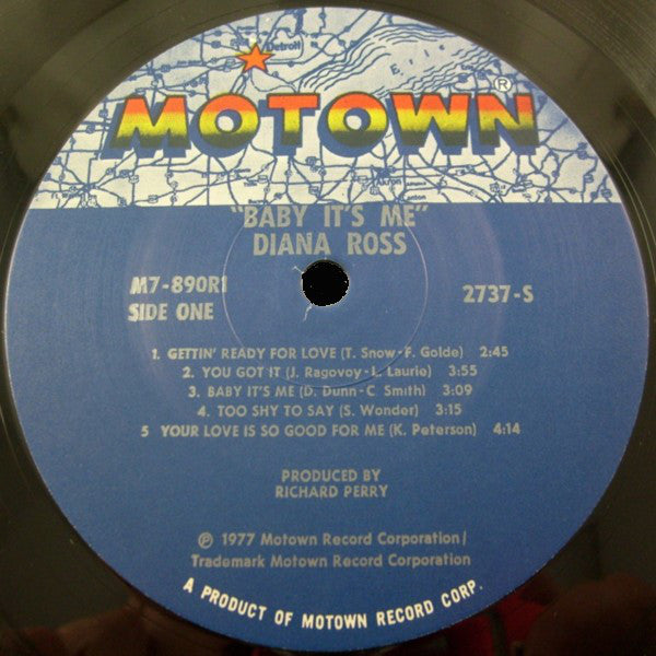 Diana Ross - Baby It's Me - LP