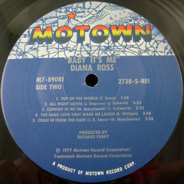 Diana Ross - Baby It's Me - LP