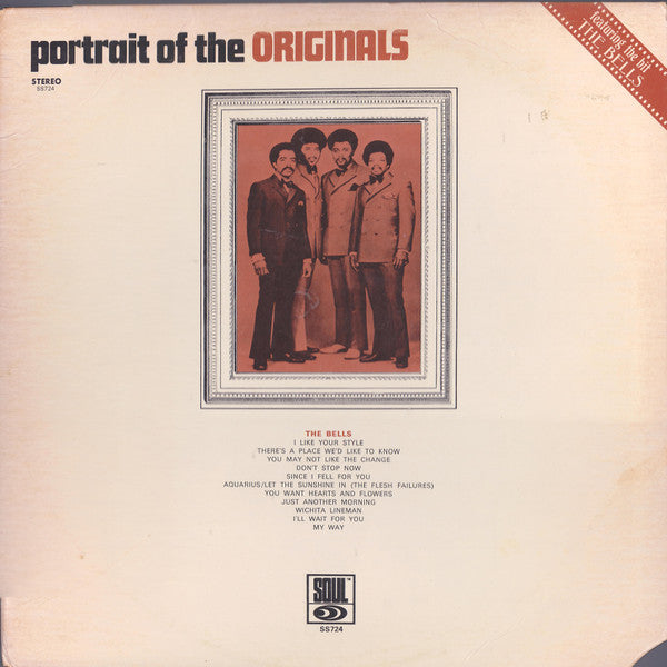 The Originals - Portrait Of The Originals - LP