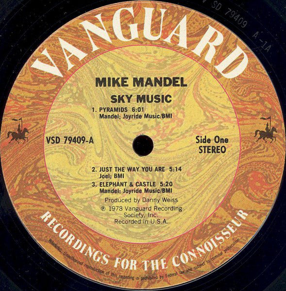 Mike Mandel - Sky Music - LP