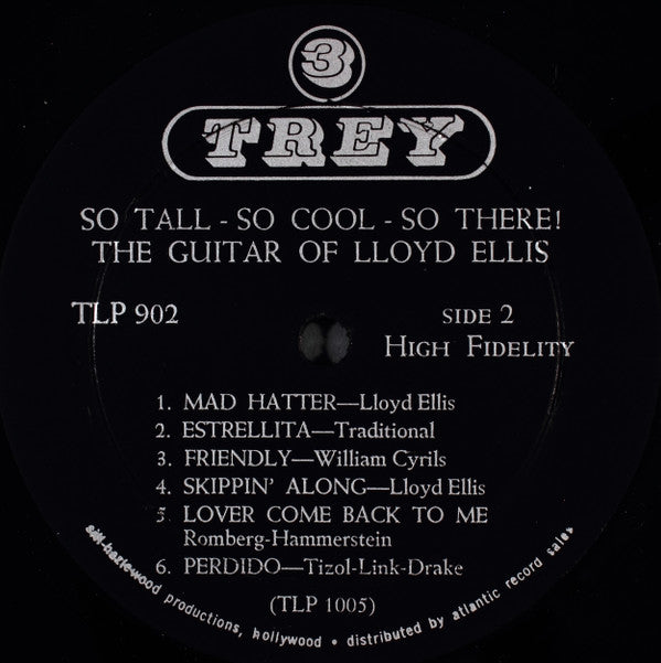 Lloyd Ellis - So Tall So Cool So There! The Guitar Of Lloyd Ellis - LP