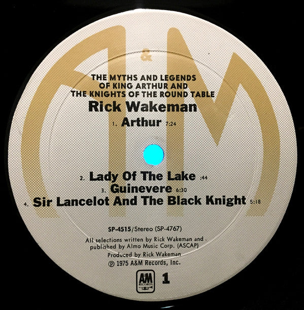 Rick Wakeman - The Myths And Legends Of King Arthur And The Knights Of The Round Table - LP