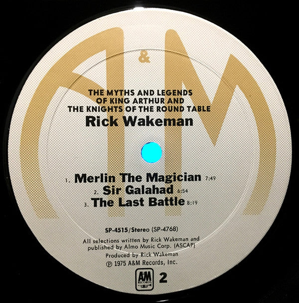 Rick Wakeman - The Myths And Legends Of King Arthur And The Knights Of The Round Table - LP