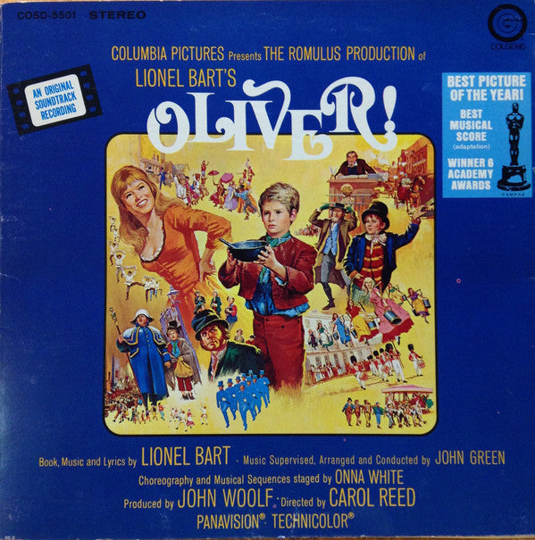 Lionel Bart - Oliver! An Original Soundtrack Recording - LP