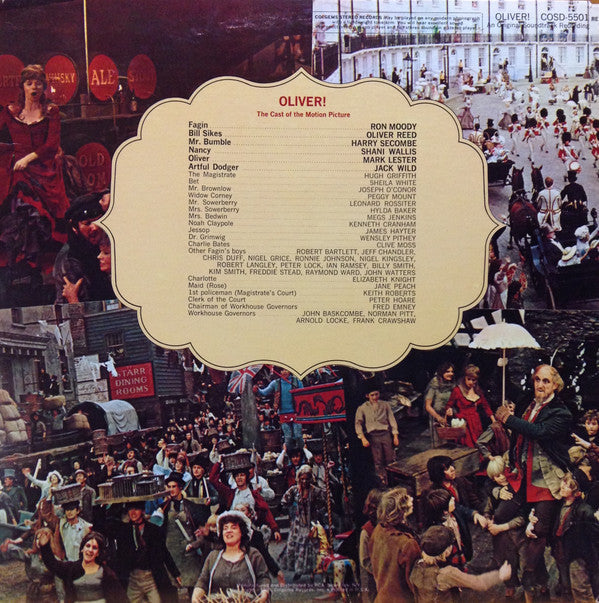 Lionel Bart - Oliver! An Original Soundtrack Recording - LP