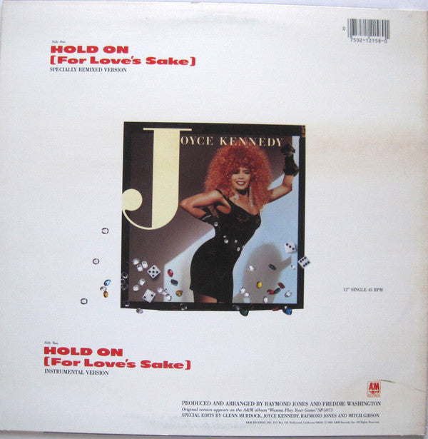Joyce Kennedy - Hold On (For Love's Sake) - LP