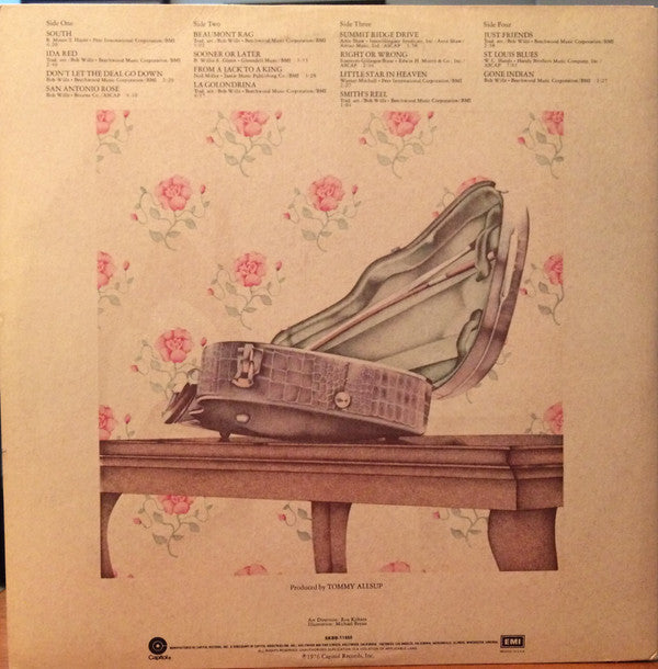 Bob Wills & His Texas Playboys - In Concert - LP