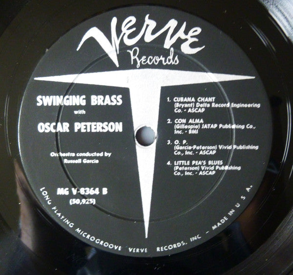 The Oscar Peterson Trio - Swinging Brass - LP