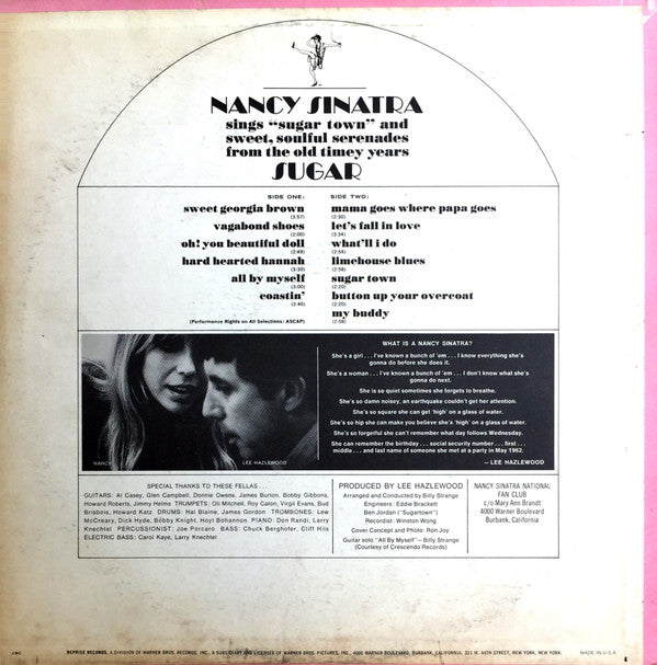 Nancy Sinatra - Sugar - LP