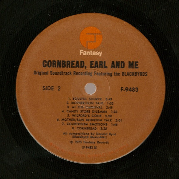 The Blackbyrds - Cornbread, Earl And Me - LP