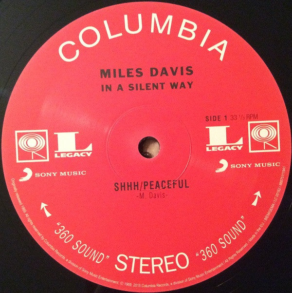 Miles Davis - In A Silent Way - LP