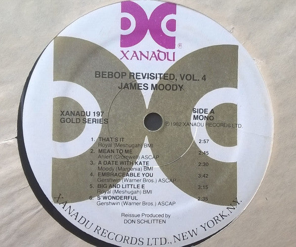 James Moody / Bennie Green - Bebop Revisited, Vol. 4 - LP