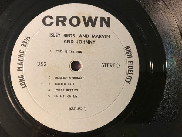 The Isley Bros.* And Marvin & Johnny - The Isley Brothers And Marvin & Johnny - LP