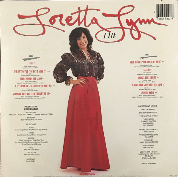 Loretta Lynn - I Lie - LP