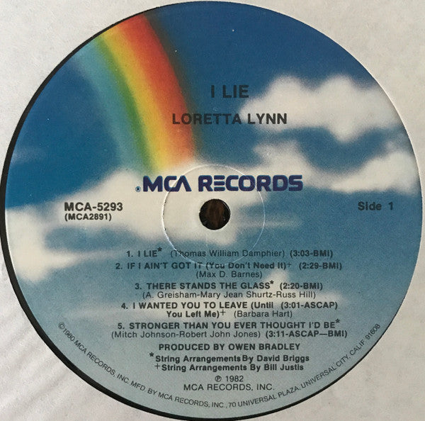 Loretta Lynn - I Lie - LP