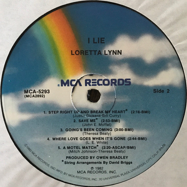 Loretta Lynn - I Lie - LP