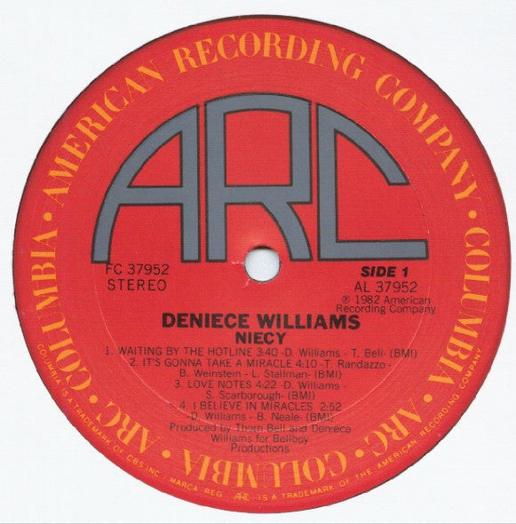 Deniece Williams - Niecy - LP