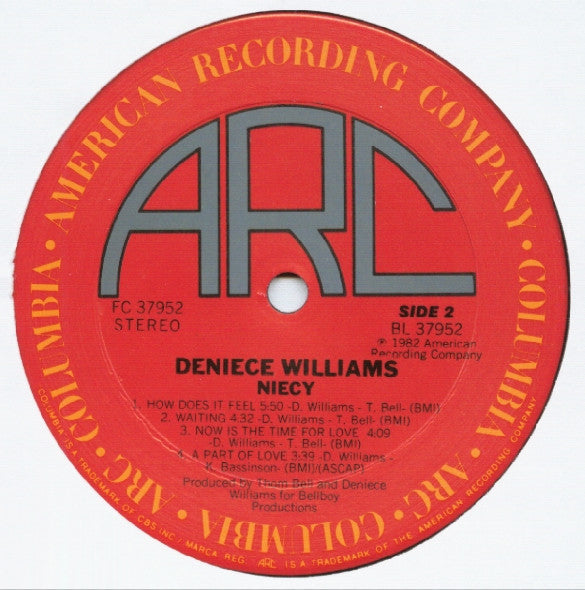 Deniece Williams - Niecy - LP