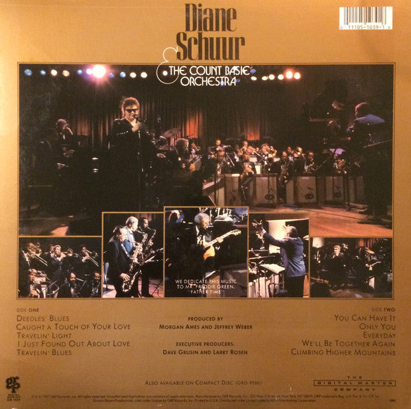 Diane Schuur & The Count Basie Orchestra* - Diane Schuur And The Count Basie Orchestra - LP