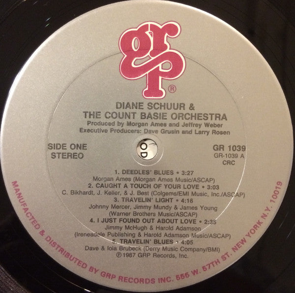 Diane Schuur & The Count Basie Orchestra* - Diane Schuur And The Count Basie Orchestra - LP