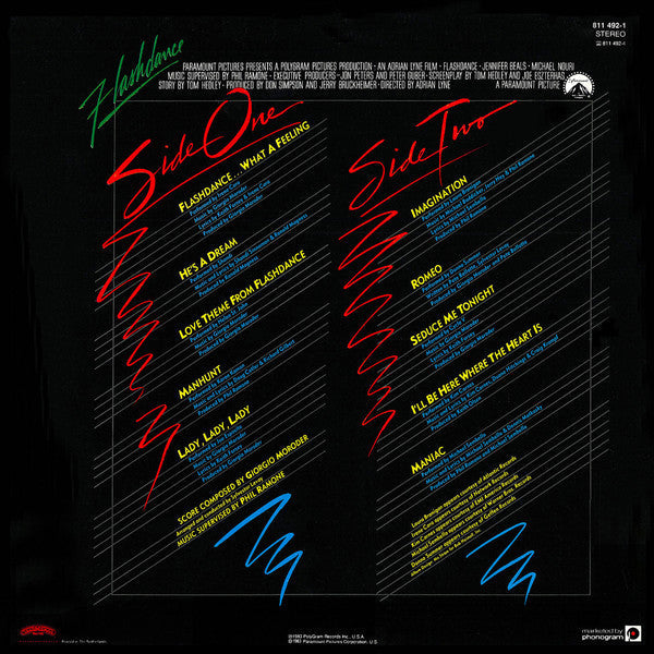 Various - Flashdance (Original Soundtrack From The Motion Picture) - LP
