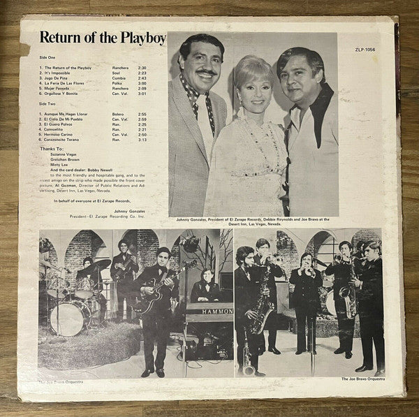 Joe Bravo - The Return Of The Playboy - LP