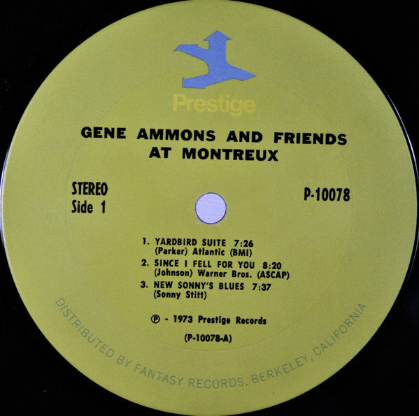 Gene Ammons - Gene Ammons And Friends At Montreux - LP