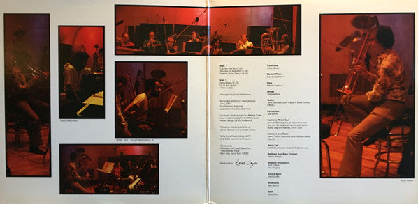 Urbie Green With Grover Washington, Jr. & David Matthews' Big Band* - Señor Blues - LP