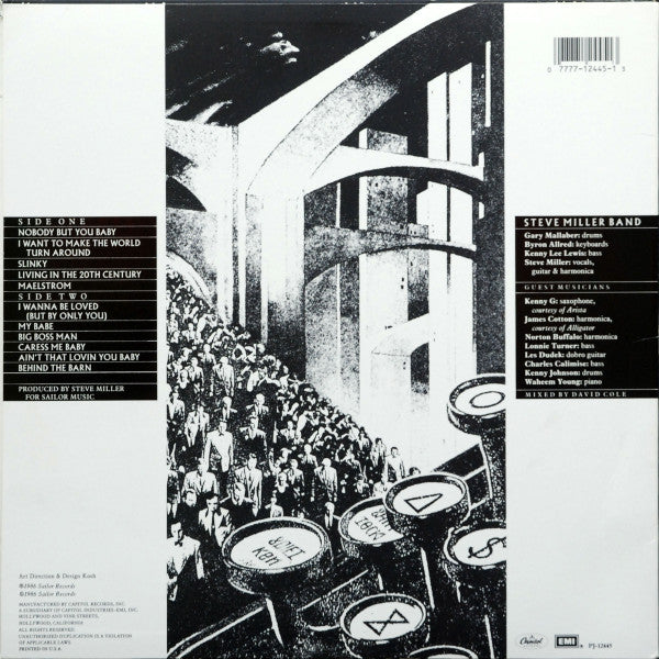 Steve Miller Band - Living In The 20th Century - LP