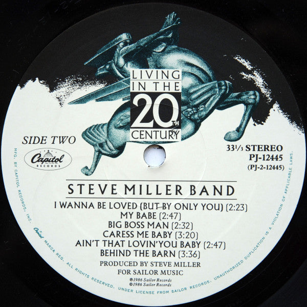 Steve Miller Band - Living In The 20th Century - LP