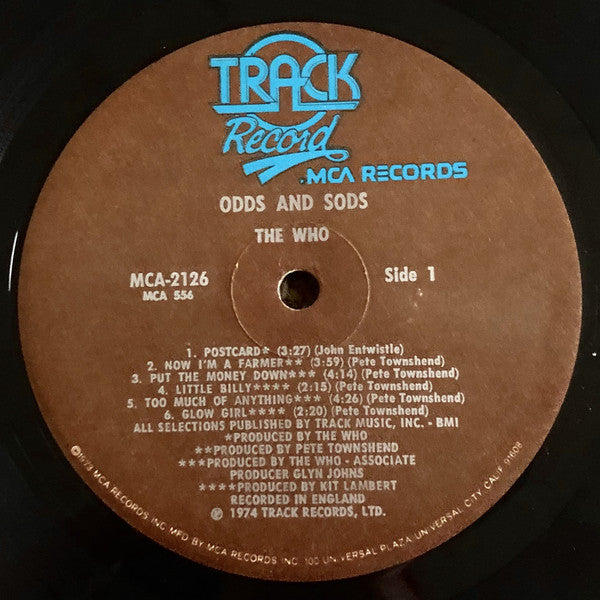 The Who - Odds & Sods - LP