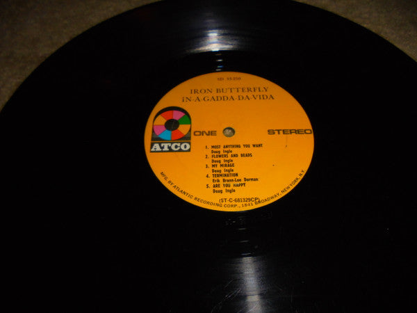 Iron Butterfly - In-A-Gadda-Da-Vida - LP