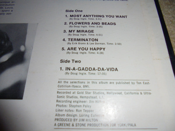 Iron Butterfly - In-A-Gadda-Da-Vida - LP