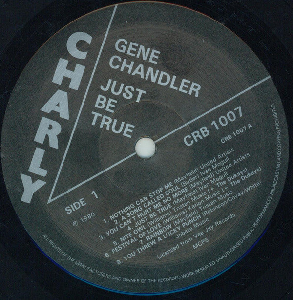 Gene Chandler - Just Be True - LP