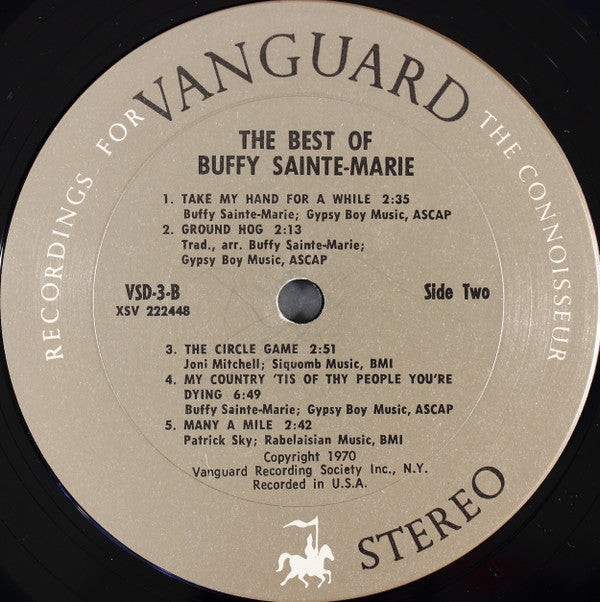 Buffy Sainte-Marie - The Best Of Buffy Sainte-Marie - LP