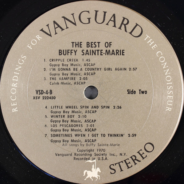 Buffy Sainte-Marie - The Best Of Buffy Sainte-Marie - LP