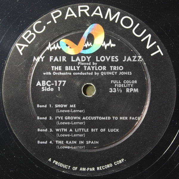 Billy Taylor Trio - My Fair Lady Loves Jazz - LP