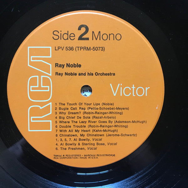 Ray Noble And His Orchestra - Ray Noble - LP