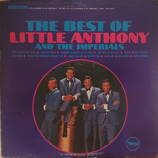 Little Anthony & The Imperials - The Best Of Little Anthony & The Imperials - LP