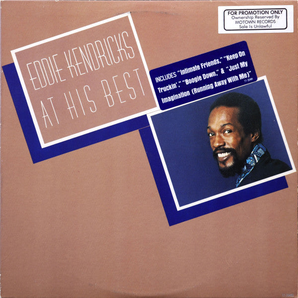Eddie Kendricks - Eddie Kendricks At His Best - LP
