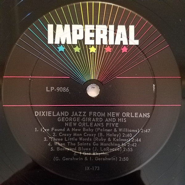The Dukes Of Dixieland And George Girard - Dixieland Jazz From New Orleans - LP