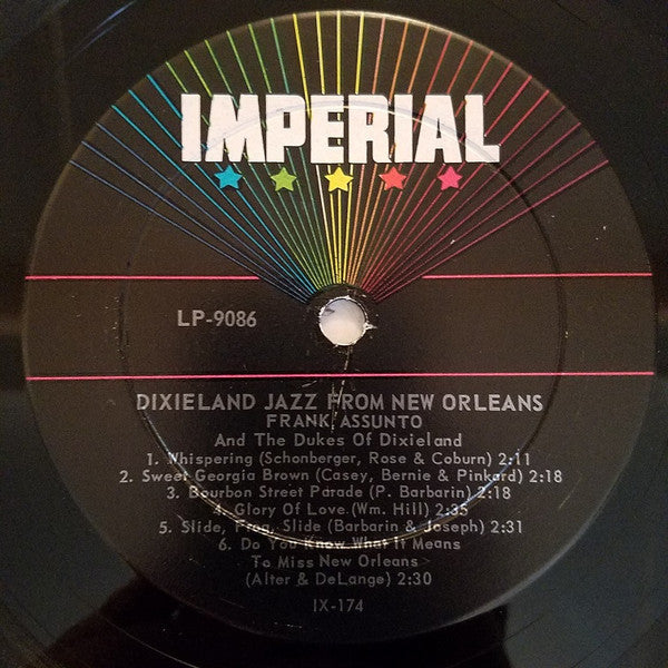 The Dukes Of Dixieland And George Girard - Dixieland Jazz From New Orleans - LP