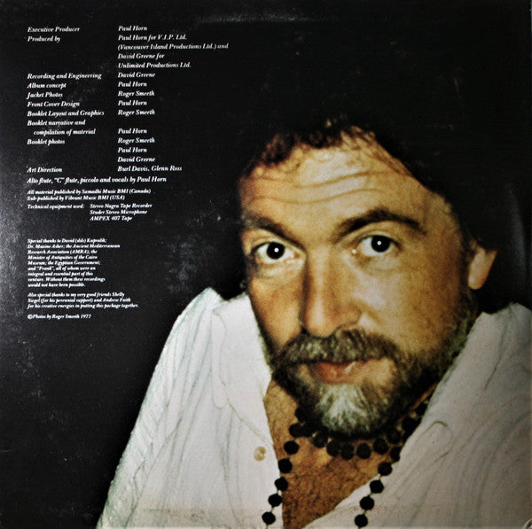 Paul Horn - Inside The Great Pyramid - LP