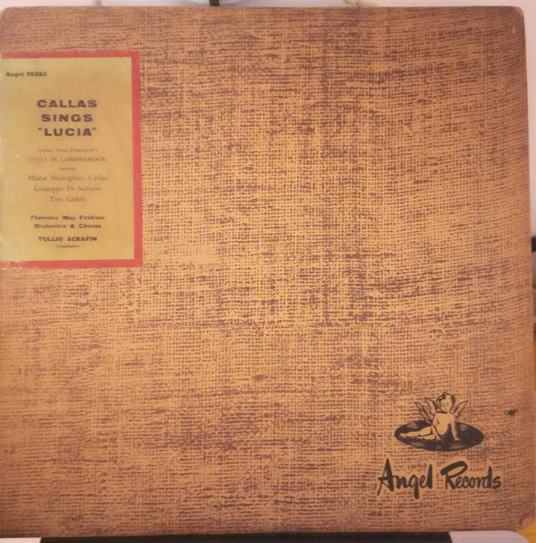 Callas*, Tullio Serafin, Florence May Festival Orchestra*, Donizetti* - Callas Sings "Lucia" - LP