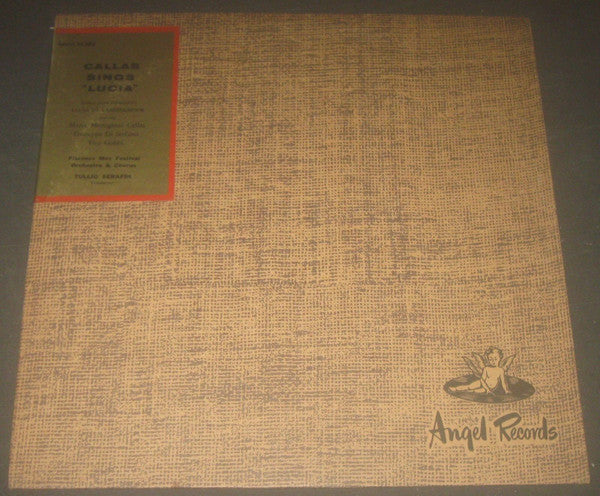 Callas*, Tullio Serafin, Florence May Festival Orchestra*, Donizetti* - Callas Sings "Lucia" - LP