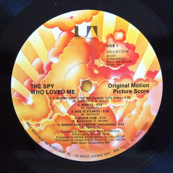 Marvin Hamlisch - The Spy Who Loved Me (Original Motion Picture Score) - LP