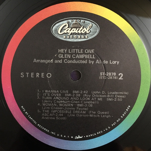 Glen Campbell - Hey, Little One - LP