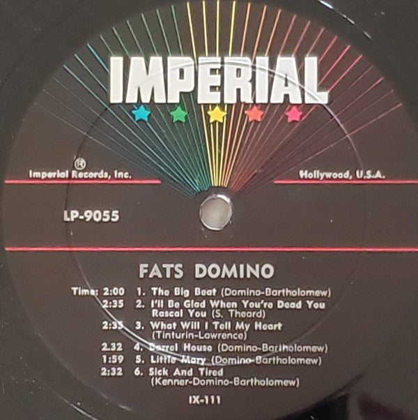 Fats Domino - The Fabulous "Mr. D" - LP