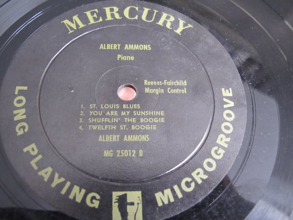 Albert Ammons - Boogie Woogie Piano - LP